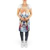 English Bulldog The Chef Apron Cooking Kitchen Server Baking Crafts Gardening for Adult Women Men, Unisex, Large, Multicolor