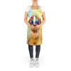 Cairn Terrier Hippie Dawg Apron Cooking Kitchen Server Baking Crafts Gardening for Adult Women Men, Unisex, Large, Multicolor