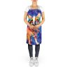 Chihuahua Hippie Dawg Apron Cooking Kitchen Server Baking Crafts Gardening for Adult Women Men, Unisex, Large, Multicolor