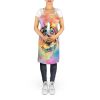 Yellow Labrador Hippie Dawg Apron Cooking Kitchen Server Baking Crafts Gardening for Adult Women Men, Unisex, Large, Multicolor