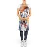 Komondor The Chef Apron Cooking Kitchen Server Baking Crafts Gardening for Adult Women Men, Unisex, Large, Multicolor