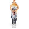 Italian Greyhound The Chef Apron Cooking Kitchen Server Baking Crafts Gardening for Adult Women Men, Unisex, Large, Multicolor