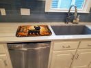 Black Cairn Terrier Fall Dish Drying Mat Absorbent Dish Drying Mat Pad for Kitchen Counter Dish Drainer Mat for Countertop, 14 x 21", Multicolor